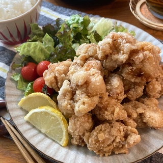 定番の味♡鶏もも肉deジューシー♡唐揚げ